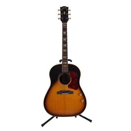 Lot #578: OASIS - Noel Gallagher's Gibson J160E Guitar