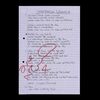 Lot #583: OASIS - 'Champagne Supernova'' Lyrics Handwritten and Signed by Noel Gallagher