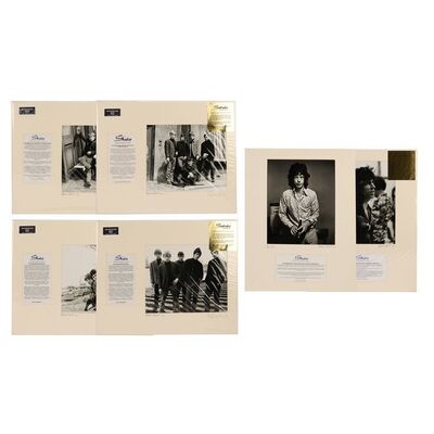 Lot #619: ROLLING STONES, THE - Set of Six Limited-edition Photographs by Philip Townsend and Adrian Boot