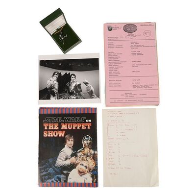 Lot #680: THE MUPPET SHOW (T.V. SERIES, 1976 - 1981) - Anthony Daniels Collection: Anthony Daniels' Hand-annotated Scripts, Choreography Notes and Other Production Ephemera