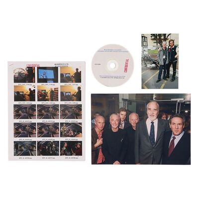 Lot #708: STAR WARS: REVENGE OF THE SITH (2005) - Anthony Daniels Collection: Printed Contact Sheets and CD of Behind-the-scenes, On Set, and SFX Photos