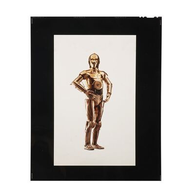 Lot #712: STAR WARS: ORIGINAL TRILOGY (1977 - 1983) - Anthony Daniels Collection: C-3PO (Anthony Daniels) Transparency