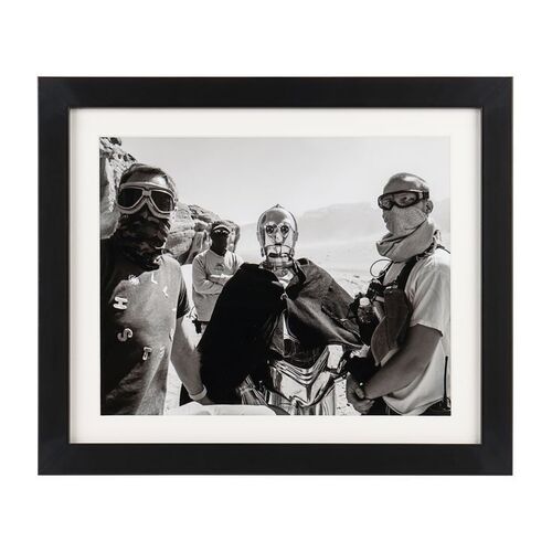 Lot #715: STAR WARS: THE RISE OF SKYWALKER (2019) - Anthony Daniels Collection: Personal Gift On-Set Photo