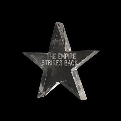 Lot #720: STAR WARS: THE EMPIRE STRIKES BACK (1980) - Anthony Daniels Collection: Acrylic Star Crew Gift