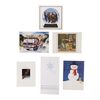 Lot #727: STAR WARS: VARIOUS PRODUCTIONS - Anthony Daniels Collection: Six Holiday Cards from the Lucas Family