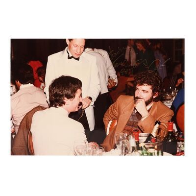 Lot #735: STAR WARS: ORIGINAL TRILOGY (1977 - 1983) - Anthony Daniels Collection: Photograph Inscribed to Anthony Daniels from George Lucas