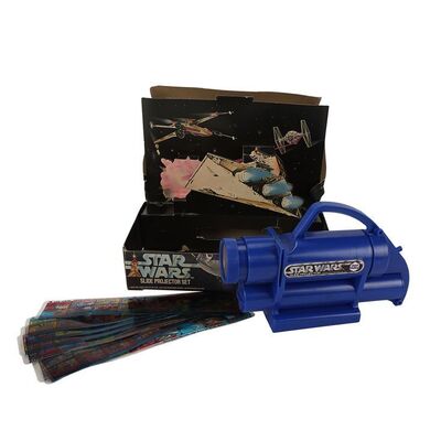 Lot #759: STAR WARS TOYS - Anthony Daniels Collection: Vintage Slide Projector Set