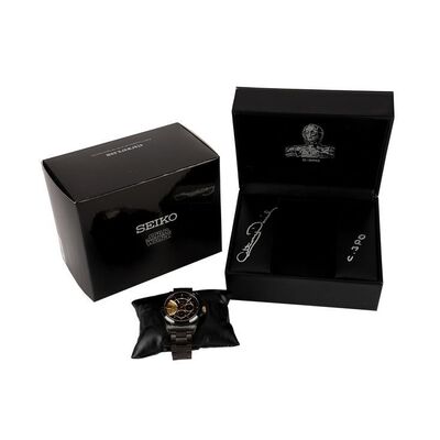 Lot #786: STAR WARS: VARIOUS PRODUCTIONS - Anthony Daniels Collection: Limited Edition C-3PO Seiko Watch with Autographed Box