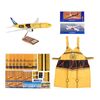 Lot #788: STAR WARS: VARIOUS PRODUCTIONS - Anthony Daniels Collection: 1:100 C-3P0 ANA Model Jet, 1:200 R2-D2 and C-3PO ANA Model Jets, and Promotional Launch Ephemera