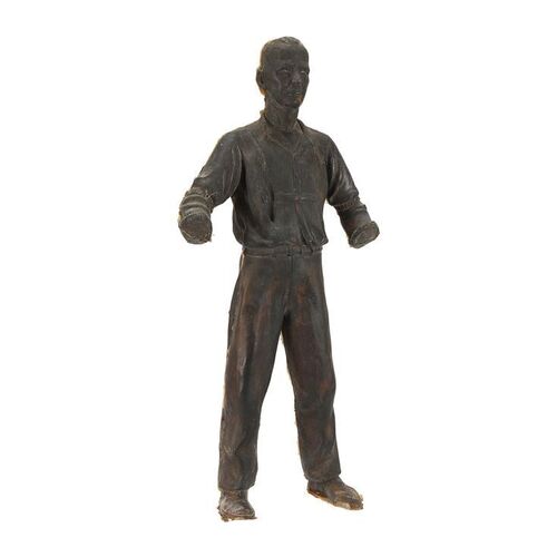 Lot #806: THE AFRICAN QUEEN (1951) - Charlie Allnut (Humphrey Bogart) Unfinished Miniature Figure