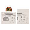 Lot #812: ALIEN (1979) - Production-made Nostromo Patch and Printed Concept Art