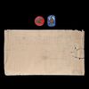 Lot #826: ALIENS (1986) - Miniature Dropship Decals and Dropship Blueprint