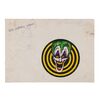 Lot #881: BATMAN (1989) - Joker Logo Concept Art