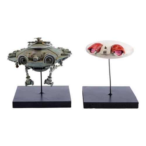 Lot #901: BATTERIES NOT INCLUDED (1987) - Pair of Prototype Fix-It Models on Display