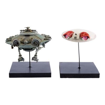 Lot #901: BATTERIES NOT INCLUDED (1987) - Pair of Prototype Fix-It Models on Display