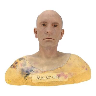 Lot #907: BEING JOHN MALKOVICH (1999) - John Malkovich Mask