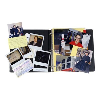 Lot #909: THE BIG LEBOWSKI (1998) - Collection of Continuity Polaroids and Production Paperwork Binders
