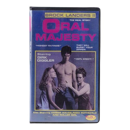 Lot #960: BOOGIE NIGHTS (1997) - "Oral Majesty" VHS Box