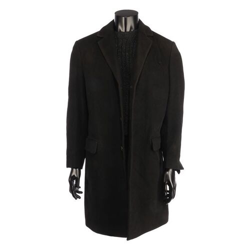 Lot #961: THE BOURNE SUPREMACY (2004) - Jason Bourne's (Matt Damon) Bullet-hit Overcoat and Jumper