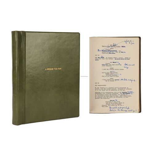 Lot #966: A BRIDGE TOO FAR (1977) - Richard Attenborough's Personal Heavily Annotated Shooting Script