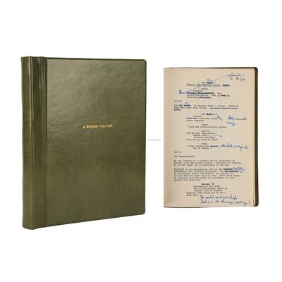 Lot #966: A BRIDGE TOO FAR (1977) - Richard Attenborough's Personal Heavily Annotated Shooting Script