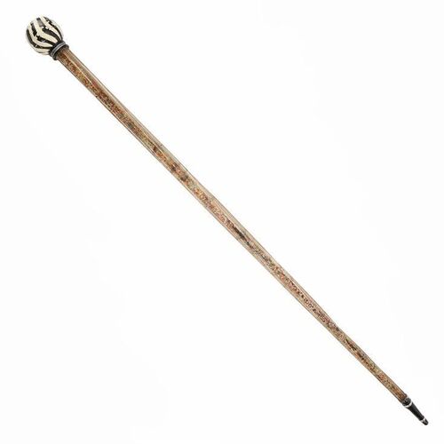 Lot #977: CHARLIE AND THE CHOCOLATE FACTORY (2005) - Willy Wonka's (Johnny Depp) Rehearsal and Stand-In Cane