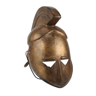 Lot #987: CLASH OF THE TITANS (1981) - Joppa Guardsman Bronze Helmet