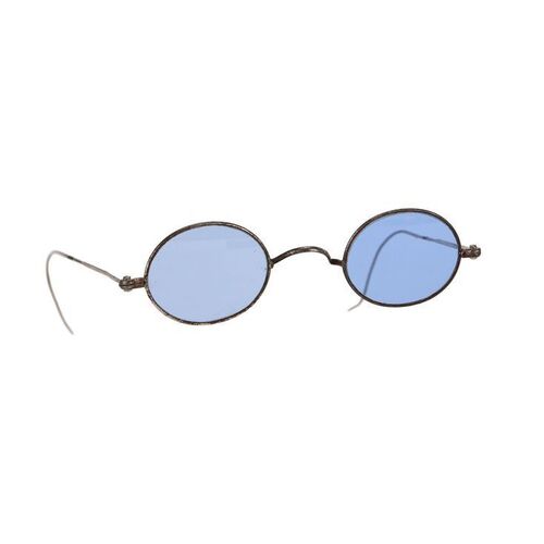 Lot #1014: DEATH ON THE NILE (1978) - Marie Van Schuyler's (Bette Davis) Blue-lens Glasses