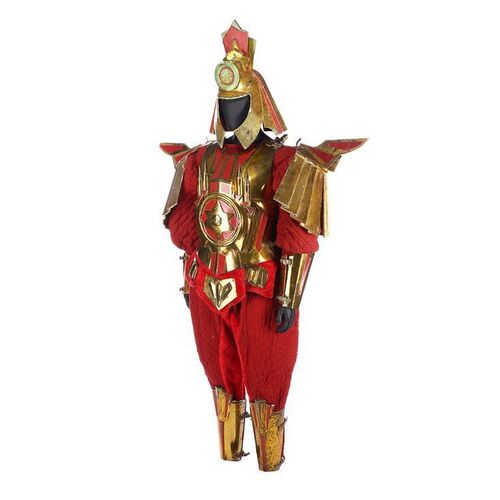 Lot #1073: FLASH GORDON (1980) - Ming's (Max von Sydow) Royal Guard Costume