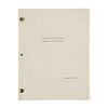 Lot #1083: FRIDAY THE 13TH PART VII: THE NEW BLOOD (1988) - Kane Hodder's Personal Hand Annotated Script