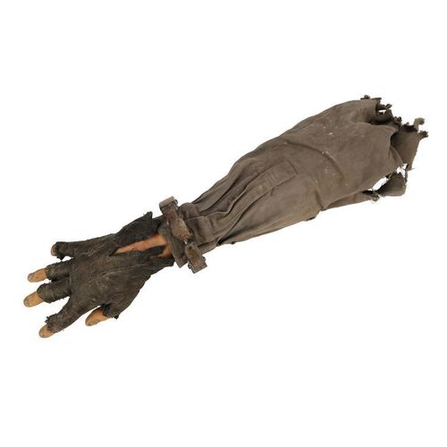 Lot #1095: JASON X (2001) - Mario Kirner Collection: SFX Jason (Kane Hodder) Arm