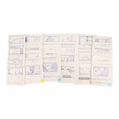 Lot #1102: FRIDAY THE 13TH (2009) - Mario Kirner Collection: Hand-drawn and Printed Storyboards