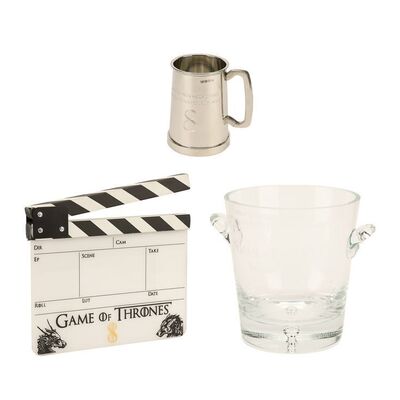Lot #1119: GAME OF THRONES (TV SERIES, 2011-2019) - Series Finale Clapperboard and Crew Items