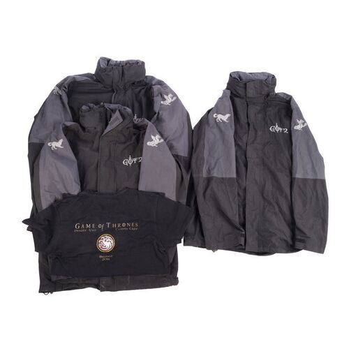 Lot #1124: GAME OF THRONES (TV SERIES, 2011-2019) - Set of Season 2 Crew Apparel