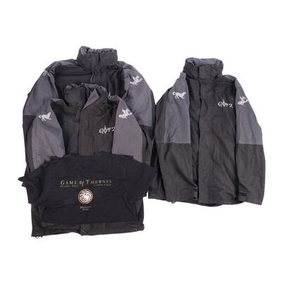 Lot #1124: GAME OF THRONES (TV SERIES, 2011-2019) - Set of Season 2 Crew Apparel