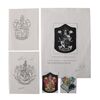 Lot #1160: HARRY POTTER AND THE PHILOSOPHER'S STONE (2001) - Hand-drawn Gryffindor and Hogwarts Crest Designs