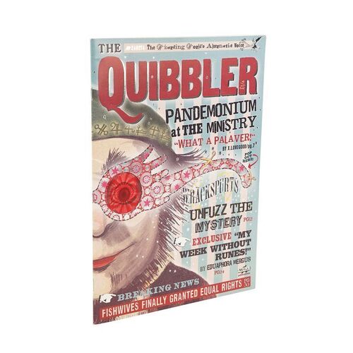 Lot #1174: HARRY POTTER AND THE ORDER OF THE PHOENIX (2007) - Luna Lovegood's (Evanna Lynch) Quibbler Magazine