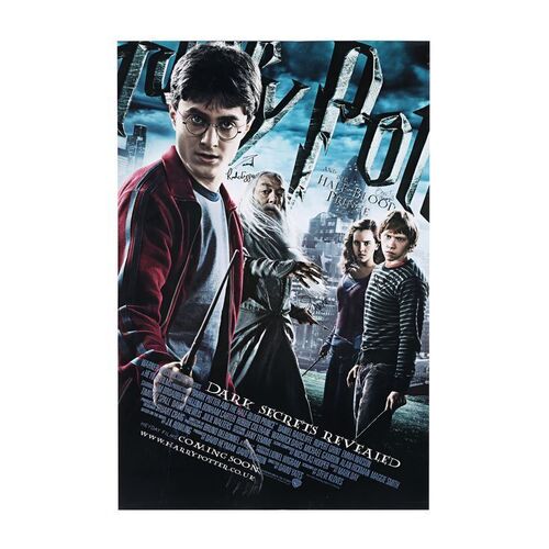 Lot #1176: HARRY POTTER AND THE HALF-BLOOD PRINCE (2009) - Daniel Radcliffe, Emma Watson, Rupert Grint and Oliver Phelps Autographed Poster