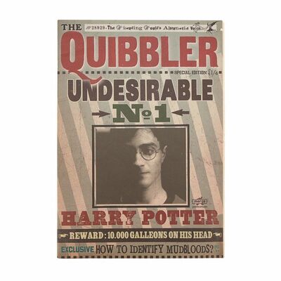 Lot #1177: HARRY POTTER AND THE DEATHLY HALLOWS - PART 1 (2010) - Quibbler Special Edition