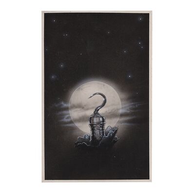 Lot #1197: HOOK (1991) - Hand-painted Mick McGinty Poster Concept Artwork