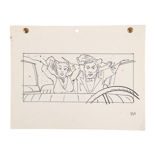 Lot #1220: INDIANA JONES AND THE TEMPLE OF DOOM (1984) - Set of Storyboards