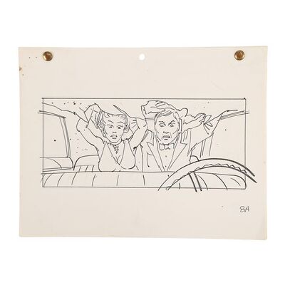Lot #1220: INDIANA JONES AND THE TEMPLE OF DOOM (1984) - Set of Storyboards