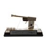Lot #1253: JAMES BOND: THE MAN WITH THE GOLDEN GUN (1974) - Factory Entertainment Sir Roger Moore and Sir Christopher Lee Autographed Limited Edition Replica Golden Gun