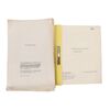 Lot #1259: JAMES BOND: VARIOUS PRODUCTIONS - Pair of Scripts