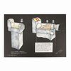 Lot #1279: JAMES BOND: GOLDENEYE (1995) - Hand-drawn Syd Cain Handprint Device Designs