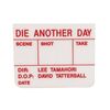 Lot #1295: JAMES BOND: DIE ANOTHER DAY (2002) - Mini Clapperboard