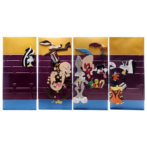 Lot #1367: LOONEY TUNES (1929-0) - Warner Bros. International Promotional Display