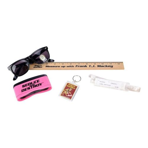 Lot #1376: MAGNOLIA (1999) - Frank T.J. Mackey's (Tom Cruise) Seminar Swag with Linda Partridge's (Julianne Moore) Hospital Band