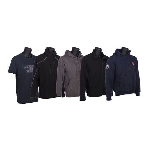 Lot #1403: MARVEL UNIVERSE - Collection of Crew Gear