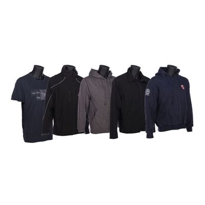 Lot #1403: MARVEL UNIVERSE - Collection of Crew Gear